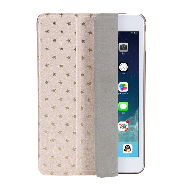 Tablet case for ipad mini 2/3, 3 folded tablet protective case