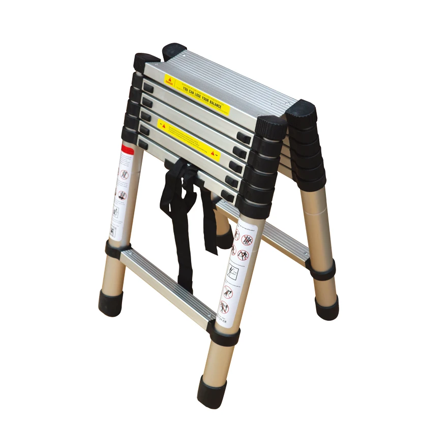 Двойной или односторонний телескопическая лестница из алюминия