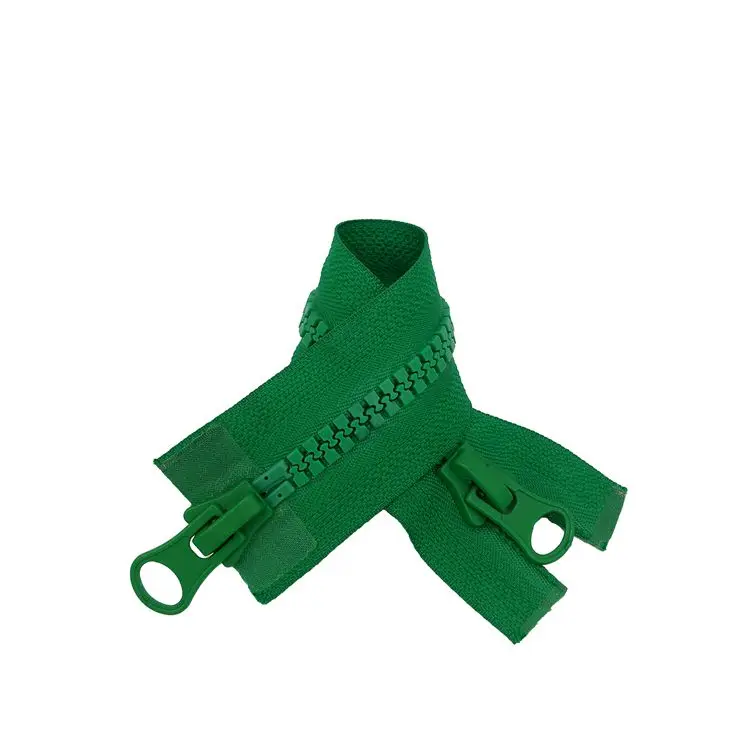 
8# Double Sliders Plastic Zipper Used For Luggage 