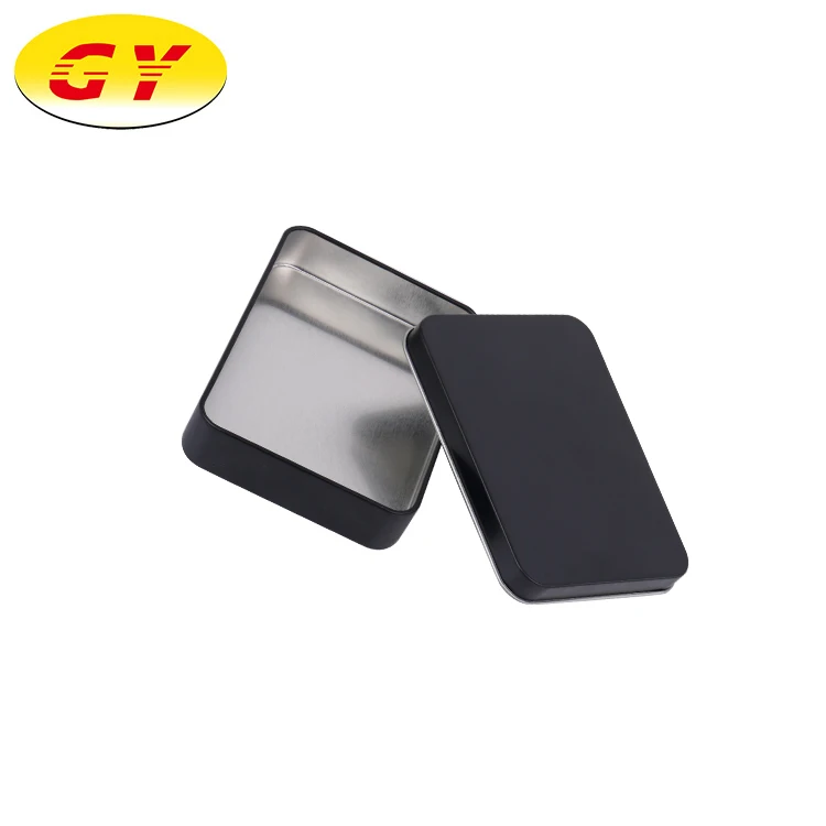 Wholesale container packaging custom metal rectangle tin can