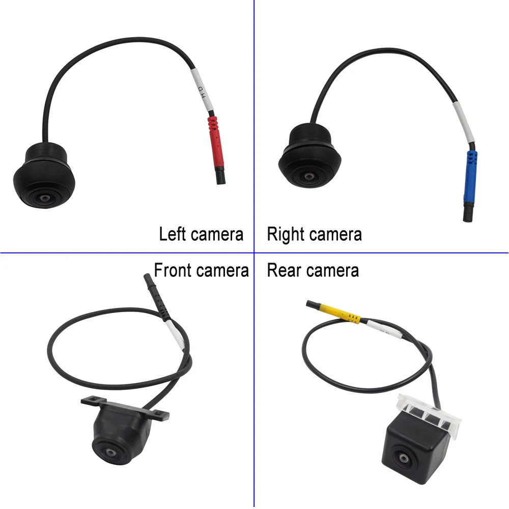 Vietnam UI 360degree 3D 1080P surround view car camera with dynamic trajectory