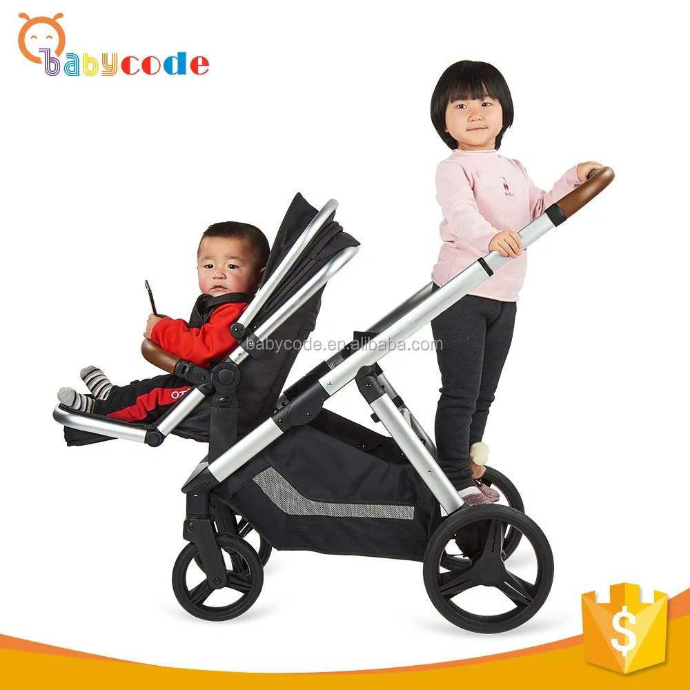 
EN1888 reversible seat 0-36 Months baby car stroller with buggy board 