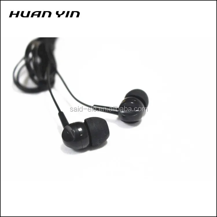Factory disposable airline headphone tour bus cheap earbuds give away earphone