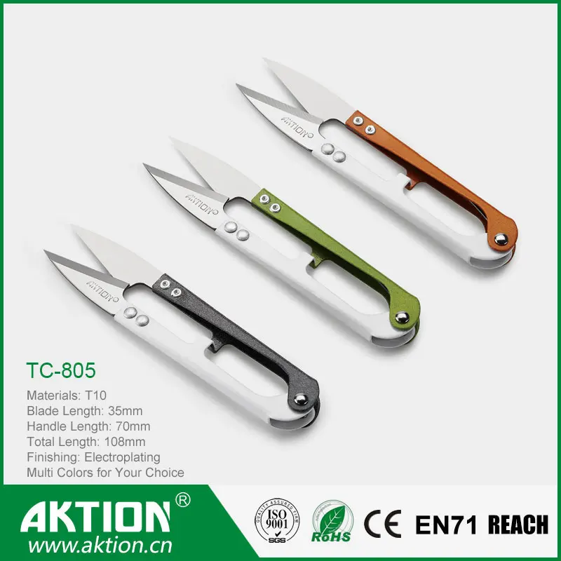 AKTION Yarn Scissors Colorful handle Thread Cutter with the Good Quality
