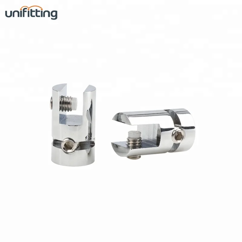 Single Wire Panel Clamps Acrylic Poster Holders Cable Display Systems A-CHS-B-CP