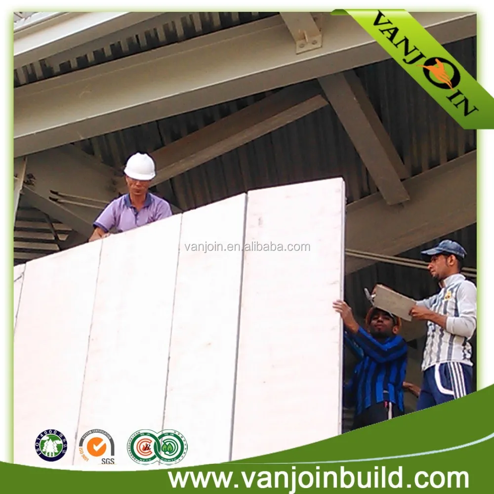 Indonesia Fireproof Lightweight EPS Cement Sandwich Wall Panels Nonmetal