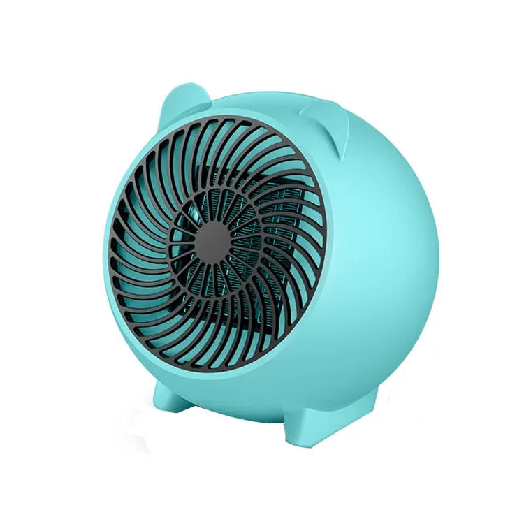 Portable Mini Ptc Electric Heater Tabletop Desk Floor Small Space Electric Fan Heater
