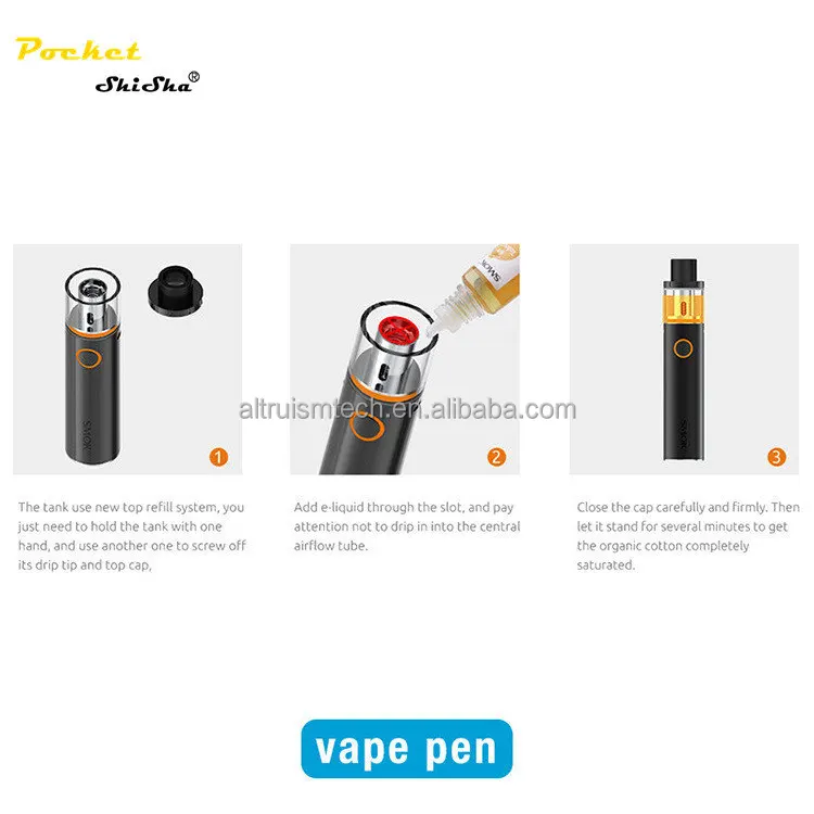1650mah battery capacity silver black Color vape pen 22 smoke hookah pen