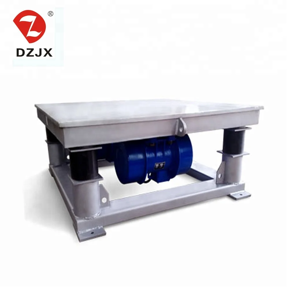 Concrete Metal Vibrating Table Small/Vibration Testing Table For Concrete Moulds