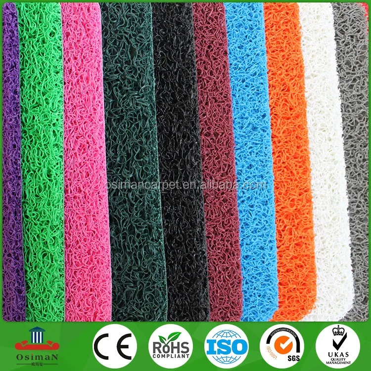 15mm Heavy Duty High Quality Anti-slip PVC Coil Mat, Rubber Carpet