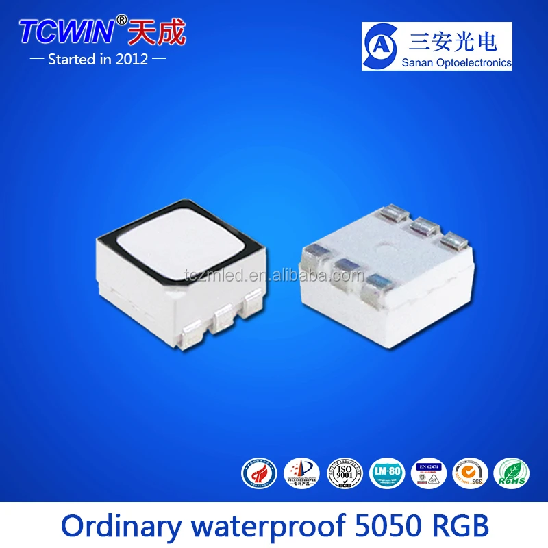 TCWIN 0.2W 5050RGB SMD LED waterproof for outdoor LED line light