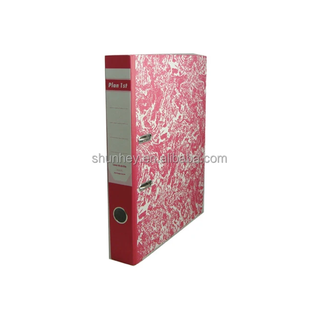 
FC size 2-Ring 2-Inch Premium FC Sized European Binder, Black/Red/Blue,Lever arch file 