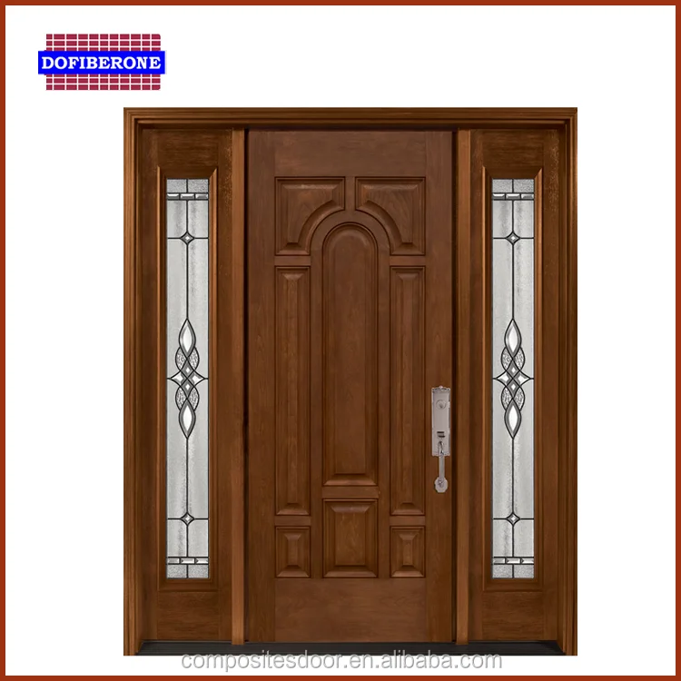 Factory Exporter used exterior doors for sale Fiberglass FRP GRP Door
