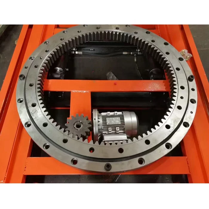 1000kg Hydraulic Scissor Type Round Rotating Lift Table