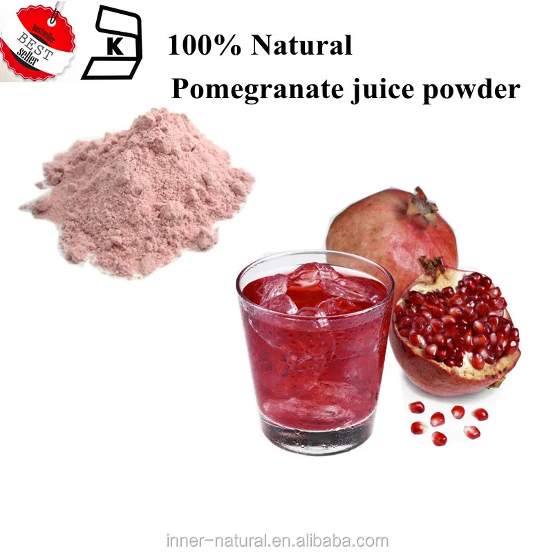 
100% natural fresh Pomegranate fruit juice powder 