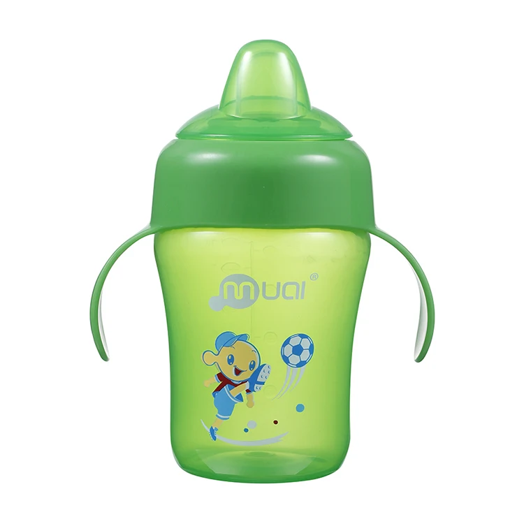 Mumlove 360 Baby sippy cup with Plastic Handle for Kids,stainless steel silicone sippy cup