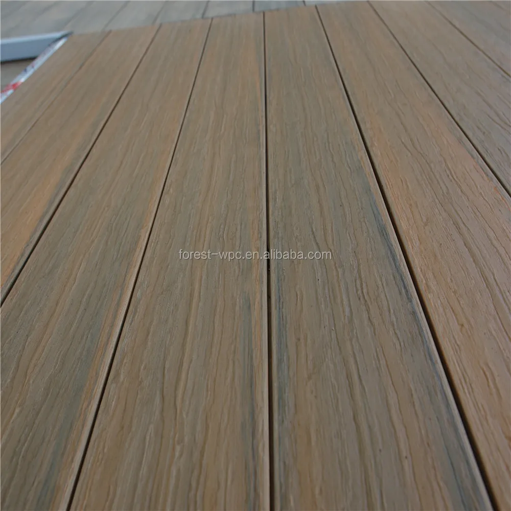FRSTECH Water-proof Mixed Color  Hollow Co-extrusion WPC deck flooring