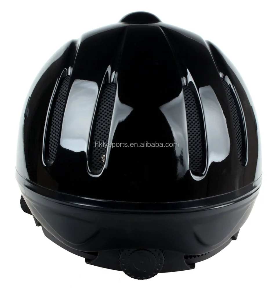 Kids Adult Black Adjustable horse equipment equestrian helmet