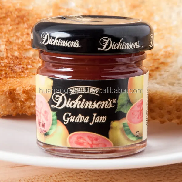 50ml Food Grade Round glass honey/jam jar with tin lid