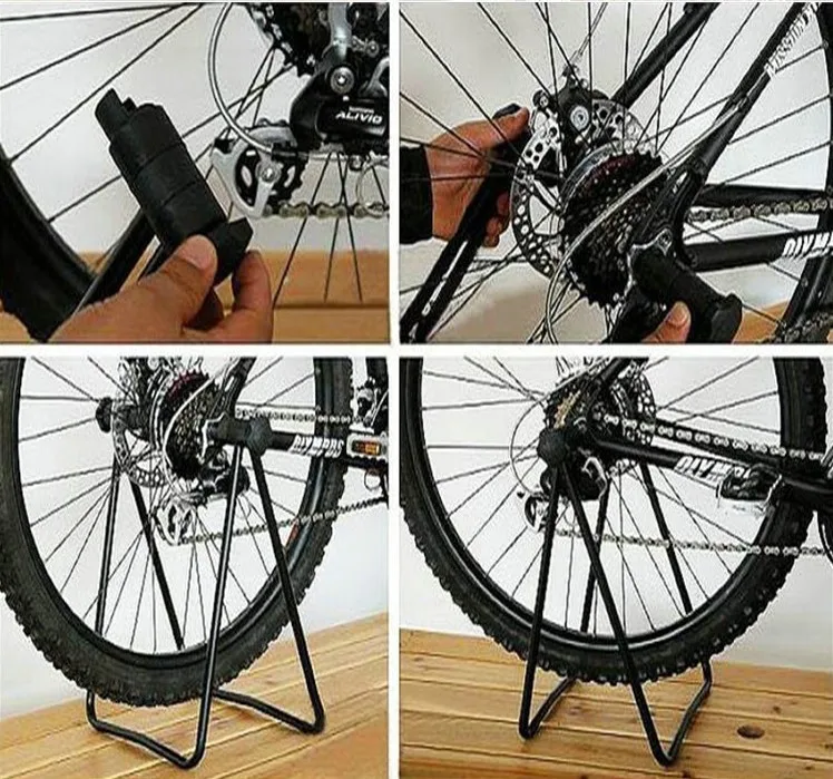 Велосипедный держатель WEST BIKING, универсальная Складная подставка для трех колес, с откидной ножкой, для ремонта