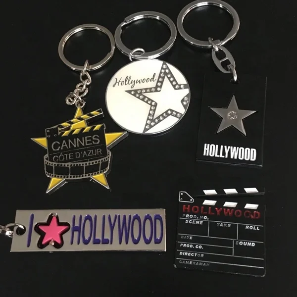 I love star hollywood souvenir keychain bear bottle opener CD-KR445