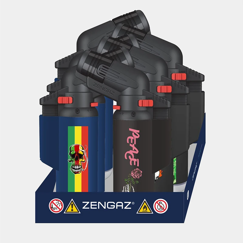 ZENGAZ запас новинка зажигалка для сигар кальяна струйная