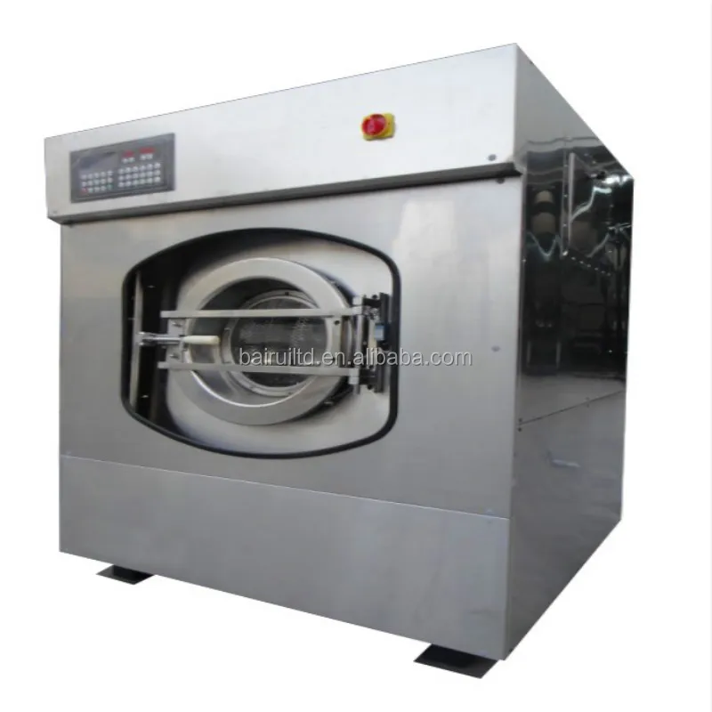Steam / Electric Heating Industrial Vertical Washer Extractor