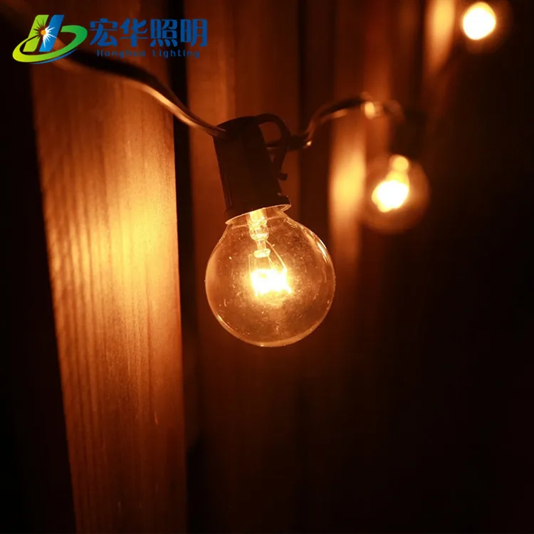 New medium base weatherproof vintage bulb string light for Christmas holiday birthday party decorations