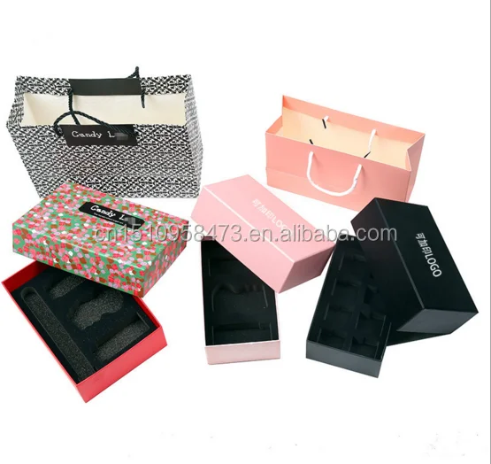 Recycled handmade luxury wedding engagement hard paper gift box manufacturer