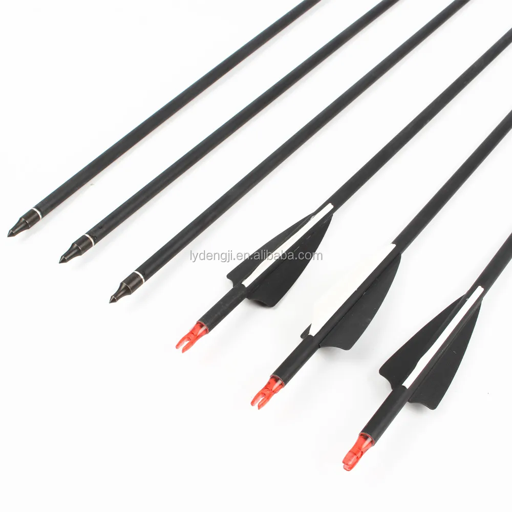 Spine 350 Archery carbon fiber arrows