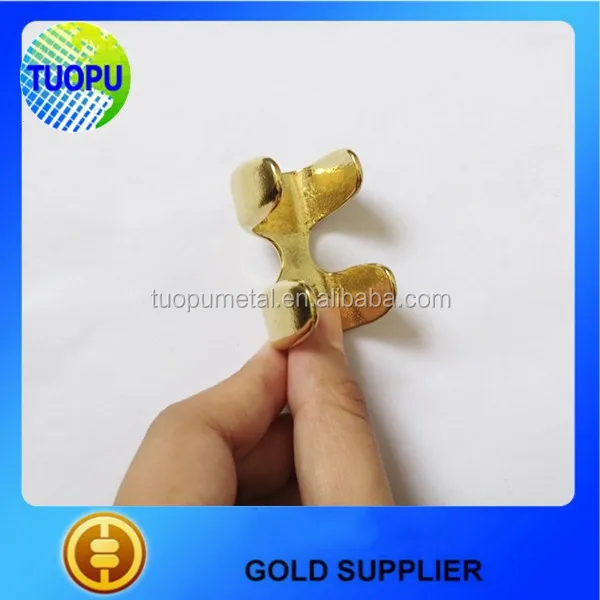 hardware wholesale 5/8-inch rope clamp,solid brass bronze rope clamp for weaver leather