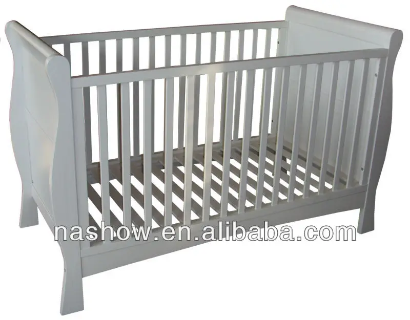 
white colour baby cot 