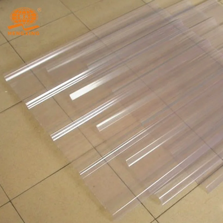 Clear sound insulation PVC transparent sheet
