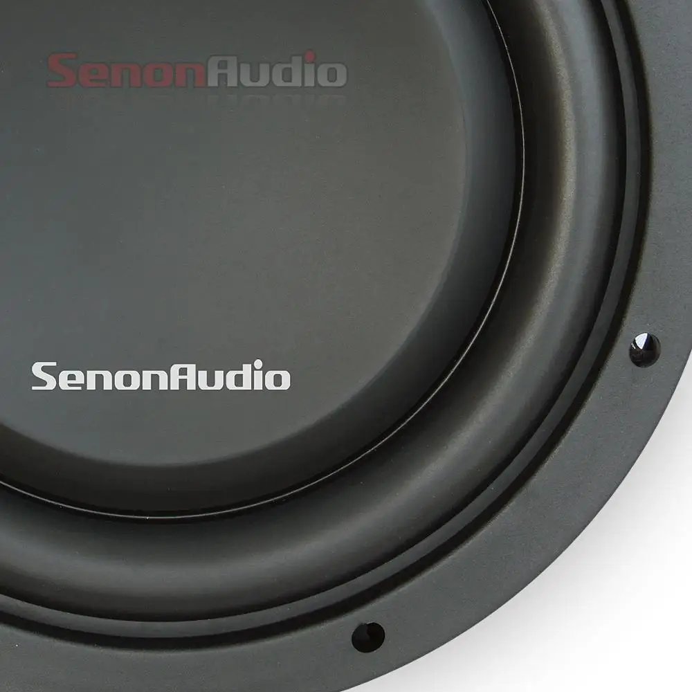 Senon AudioOEM Dual 4 Ohm China Car Slim Subwoofer 10inch DC 12V Cheapest Audio Speaker Aluminum Basket Car Speaker Subwoofer