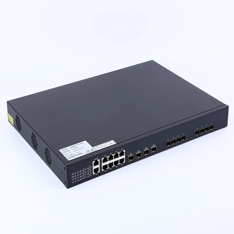 10GE SFP + восходящего FTTH 1U 19 дюймов 8 портов GPON OLT