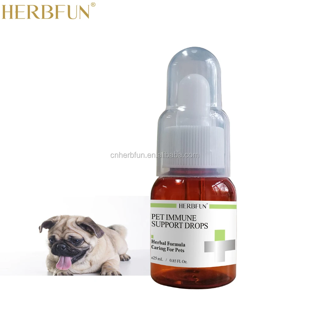 
HERBFUN Pet Immune Support Supplement for Dogs & Cats -25ml 