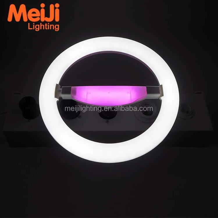 China Factory Led Steering Wheel Light Ring 12W AC85-265V White ,Red ,Blue Color led circle ring light