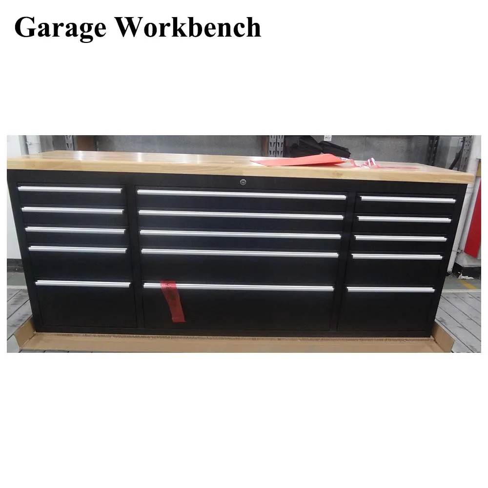 72' Heavy Duty Stainless Steel roller tool box for garage