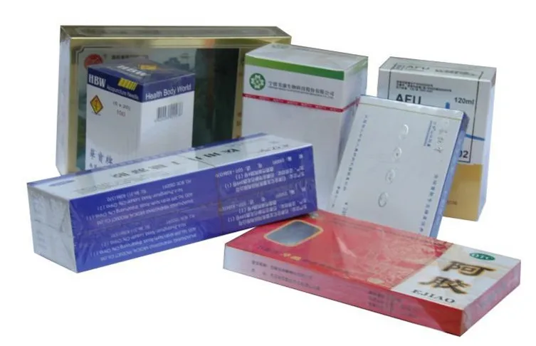 BT-400 small automatic play card cellophane wrapping machine