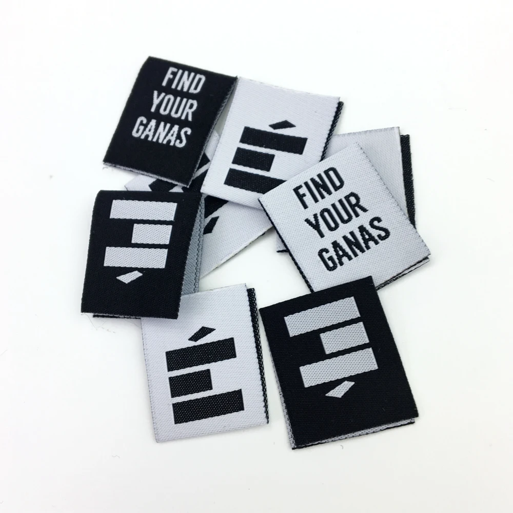 Environmental Brand Woven Label Tag for Foreign Trading Garments Cotton Clothes