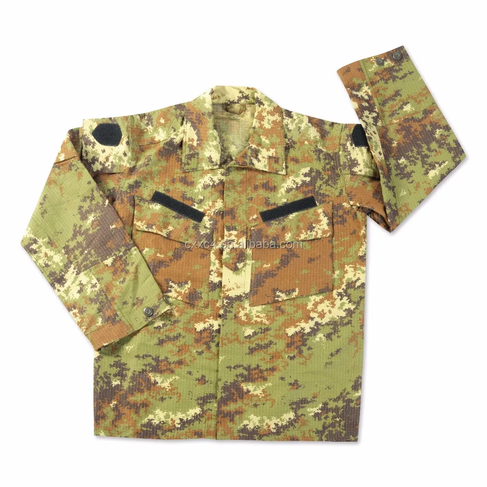 Camouflage Tactical Training bdu Uniform French style by CHINA XINXING