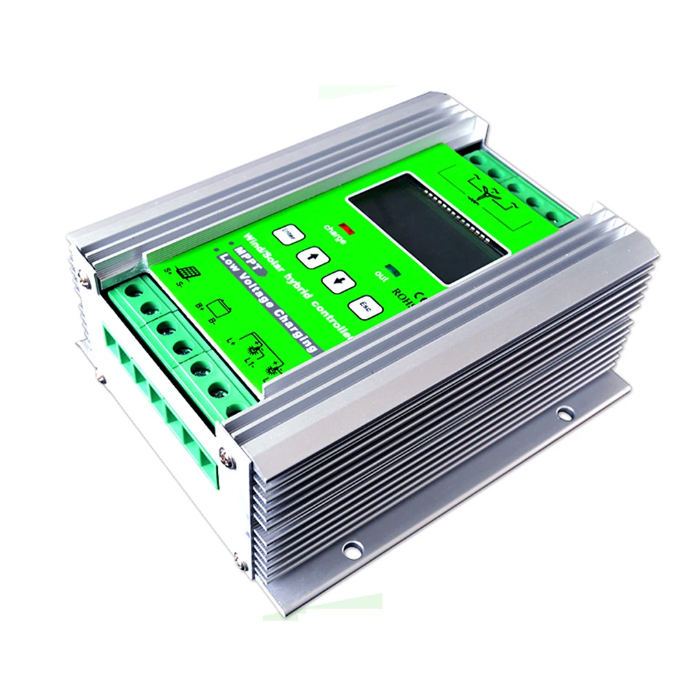1400W 24V wind and solar hybrid controller mppt charge controller 800W+600W