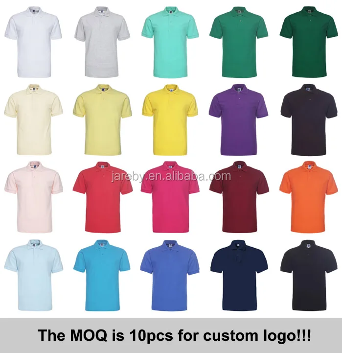 Рубашки поло унисекс без логотипа, 60% хлопок, 40% полиэстер, на заказ