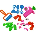 21pcs Playdough Tools Soft Polymer Fimo Modeling Clay 3D Play Doh Accessories DIY Plasticine Sets Kids