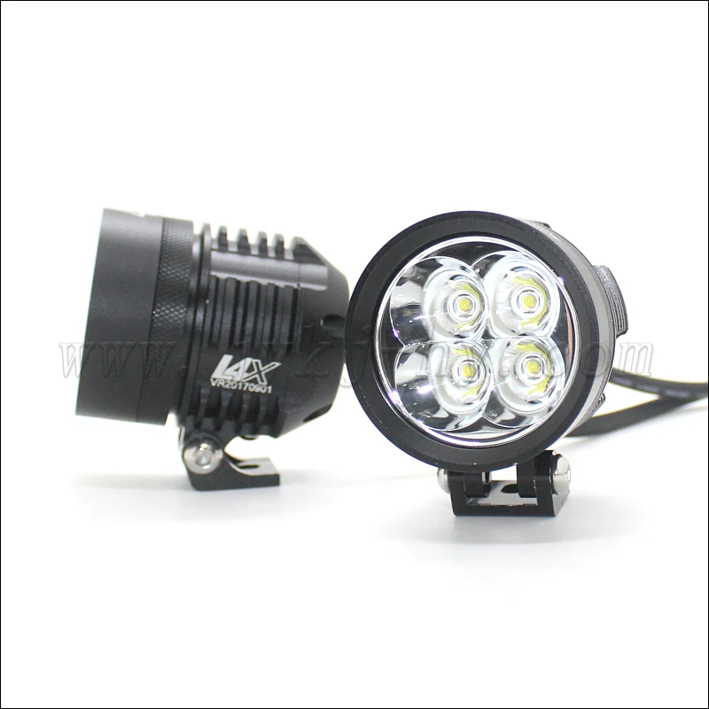 Led L4X motor lamp with purple glass L4X motorcycle led light