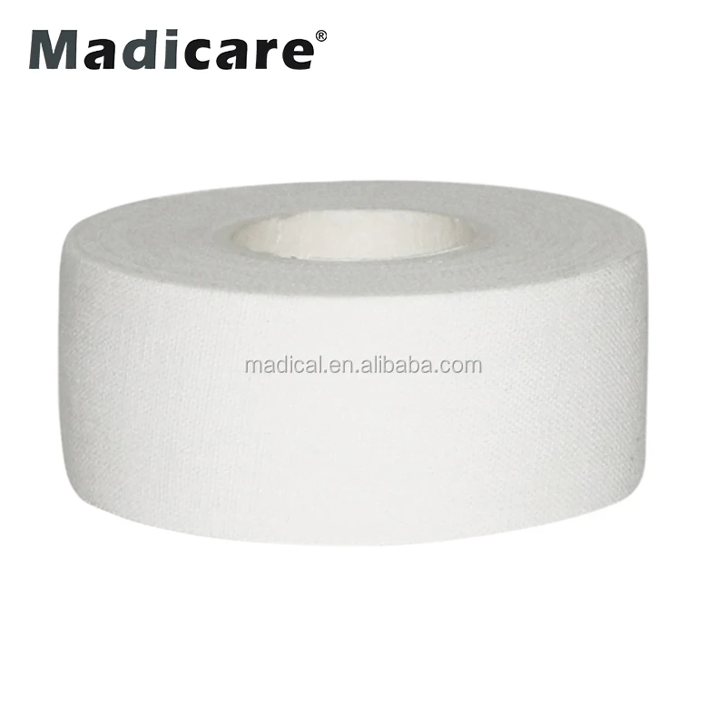 2.5cm*10m Cotton Finger Tape Adhesive Sports Tape For Football Basketball Supporting Bandages For Strains And Sprains