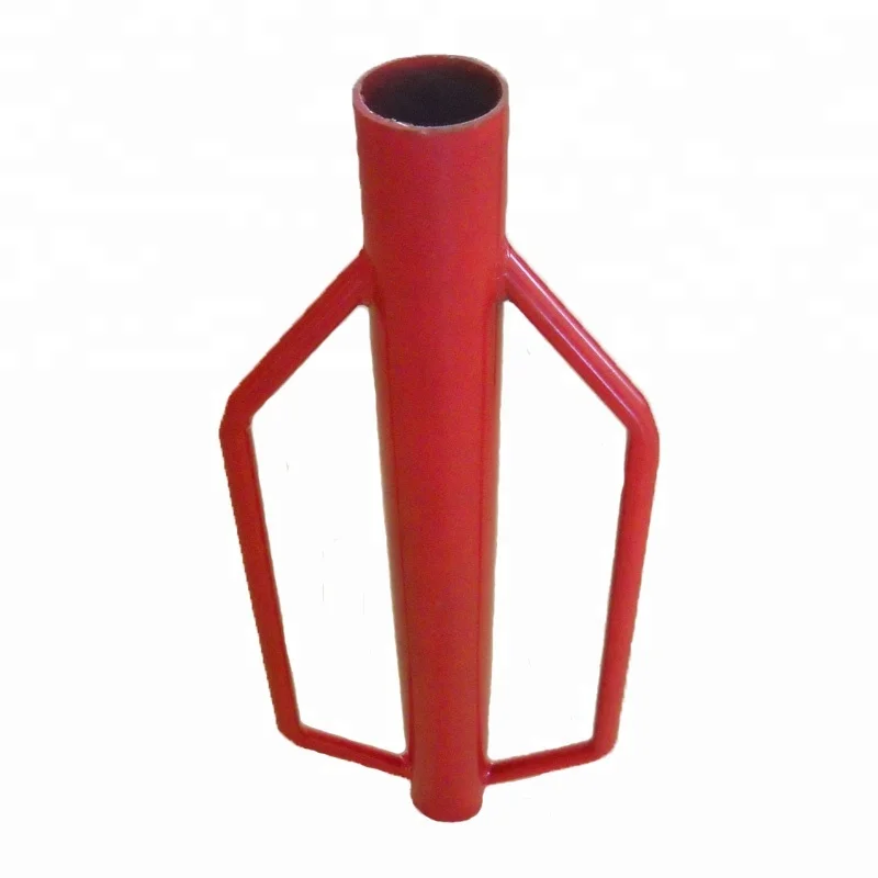 Red color manual Y Post driver/rammer