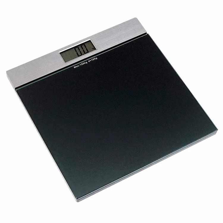 Весы большого размера с цифровым стеклом для ванной
