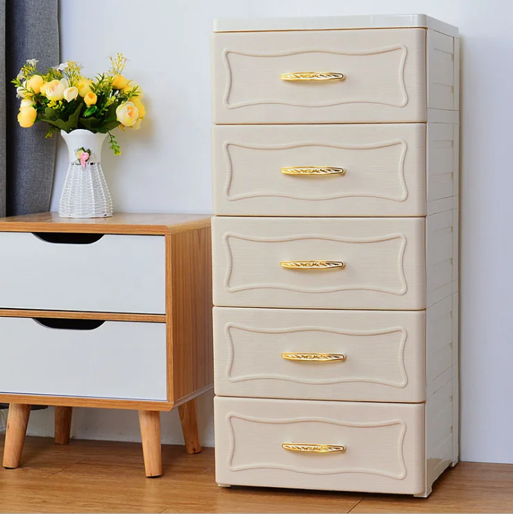 
Hotsale Plastic 3 Tier 4 Tier 5 Tier Storage Drawers 