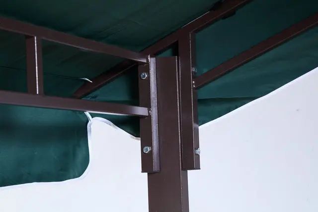 Outdoor Garden Beach Polyester Canopy Steel Gazebo Tent